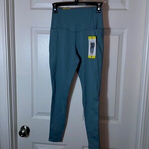 Danskin Contour Legging Inseam 25” Size Small Smoke Blue  NWT